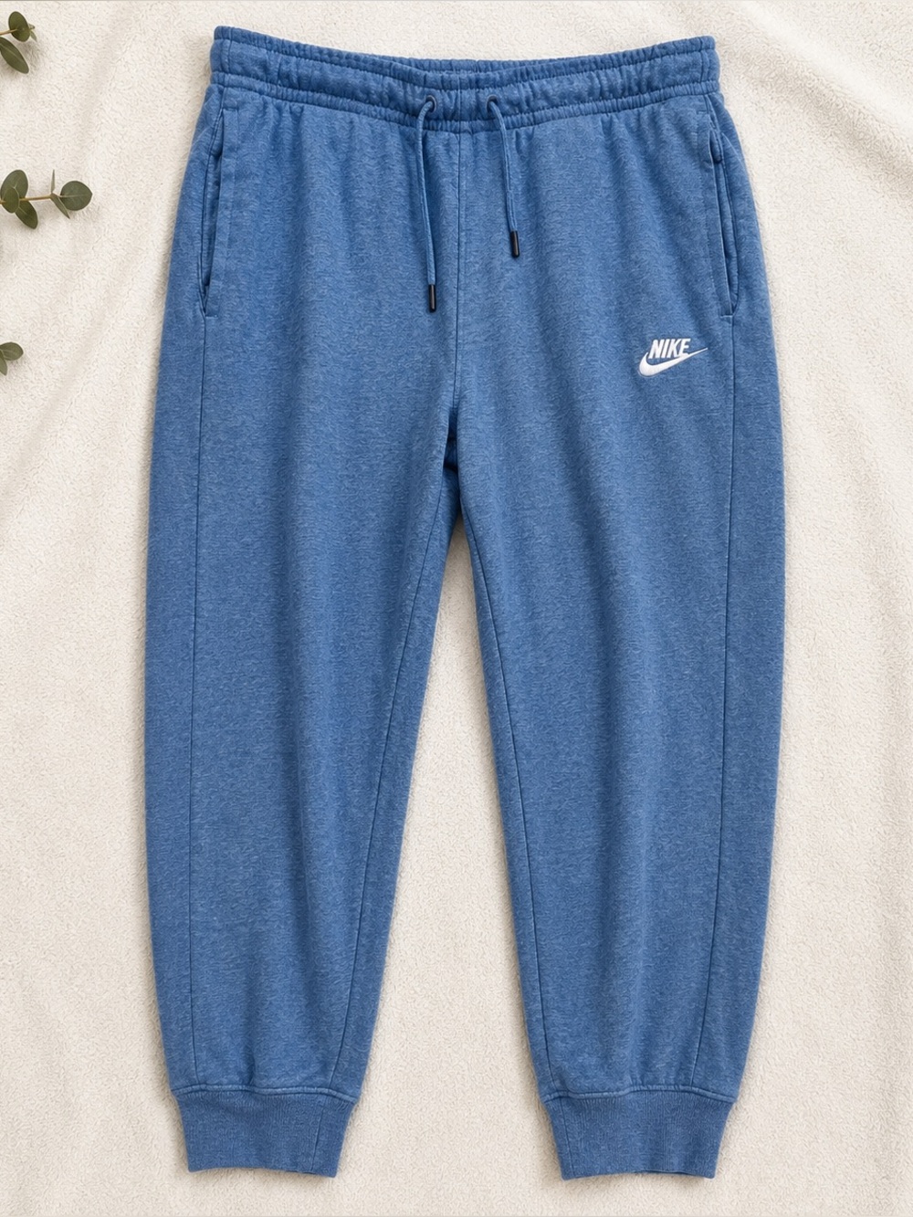 Nike Sportswear Club Fleece Joggers Women’s Large Blue Heather